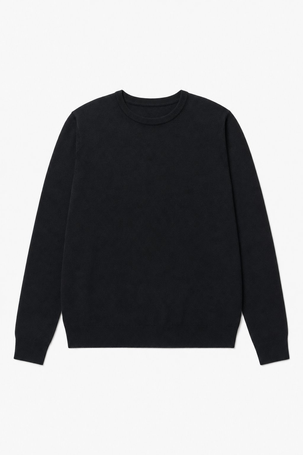 Wholesaler Lysande - Essential Black Crewneck Sweater Wholesaler Lysande - Essential Black Crewneck Sweater