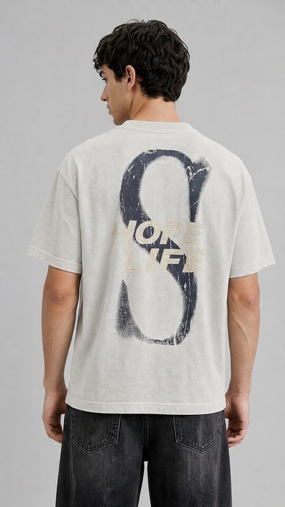 Wholesaler Lysande - Metallic Print Crewneck T-Shirt Wholesaler Lysande - Metallic Print Crewneck T-Shirt