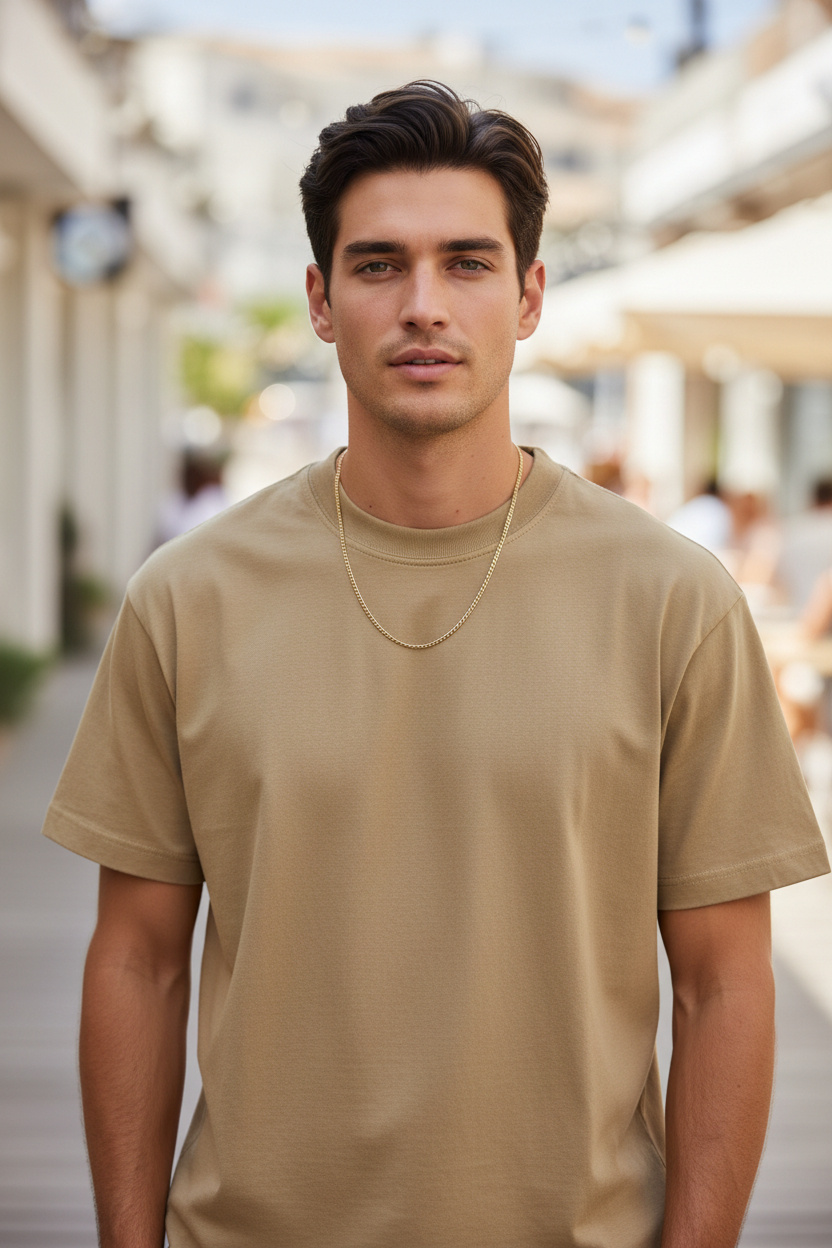 Großhändler Lysande - Herren T-Shirt aus Premium-Baumwolle – Moderner Schnitt
