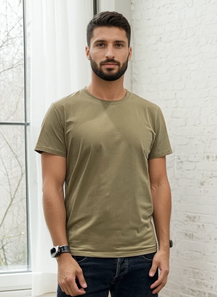 Wholesaler Lysande - Elasthanne basic t shirt