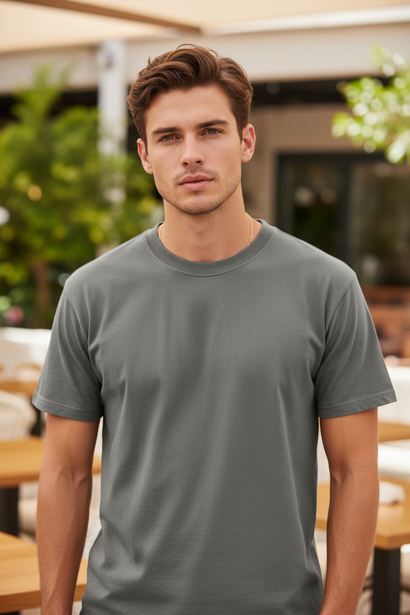 Großhändler Lysande - Herren T-Shirt aus Premium-Baumwolle – Moderne Passform