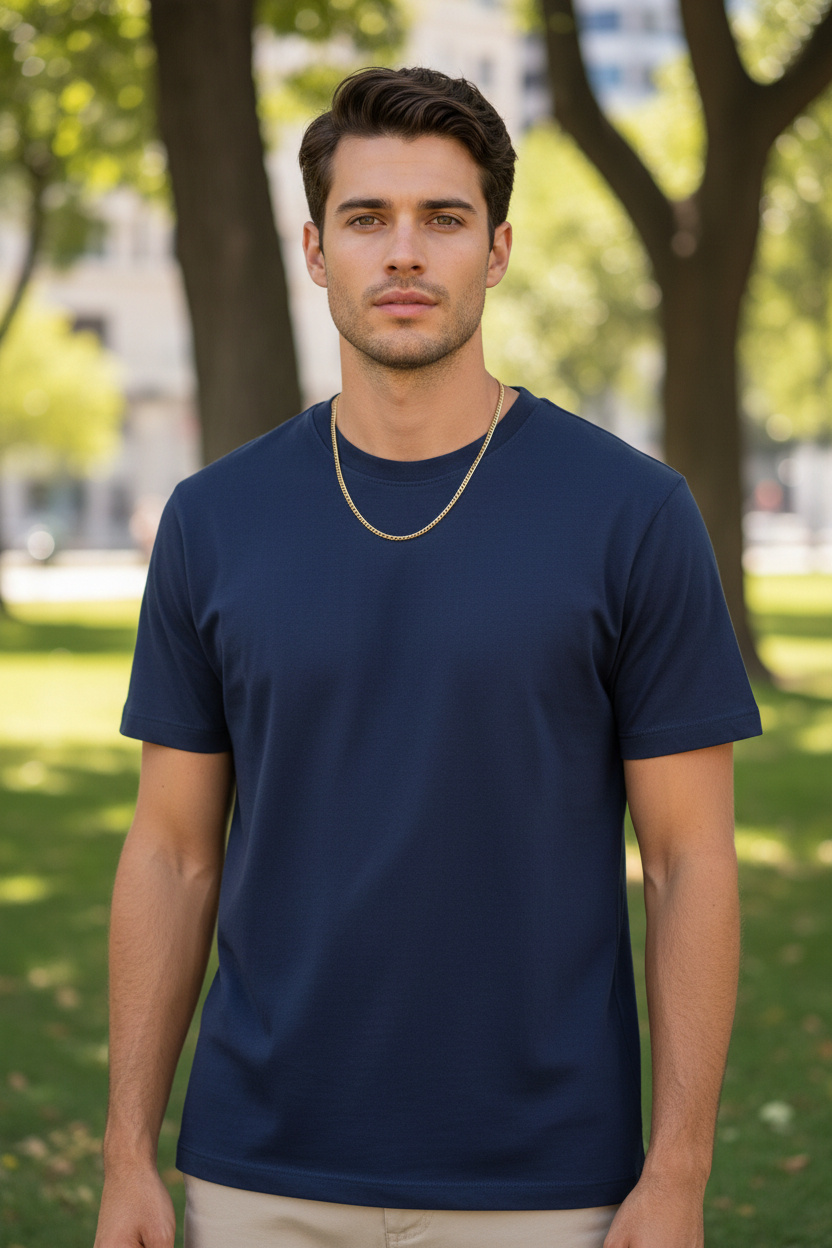 Großhändler Lysande - Herren T-Shirt aus Premium-Baumwolle – Moderne Passform