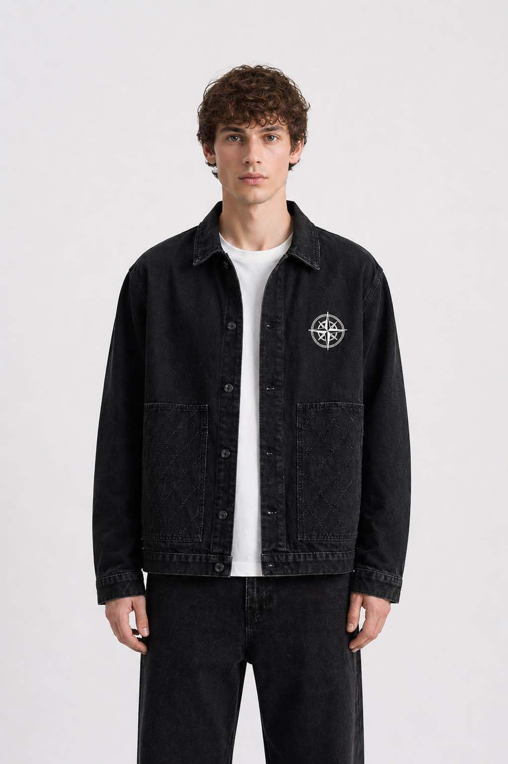 Großhändler Lysande - Klassische Schwarze Jacke