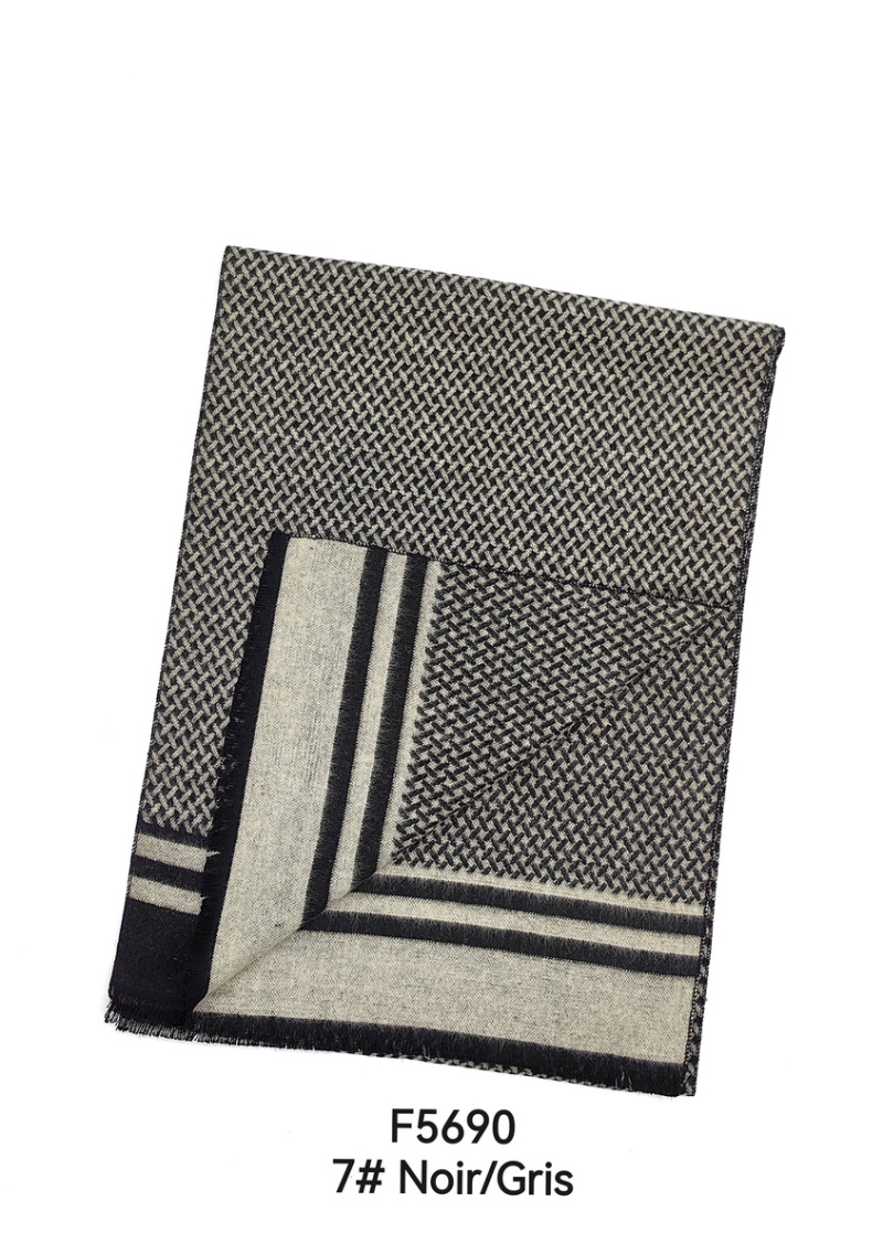 Mayorista M&P Accessoires - Bufanda de hombre de doble cara 180*30 CM