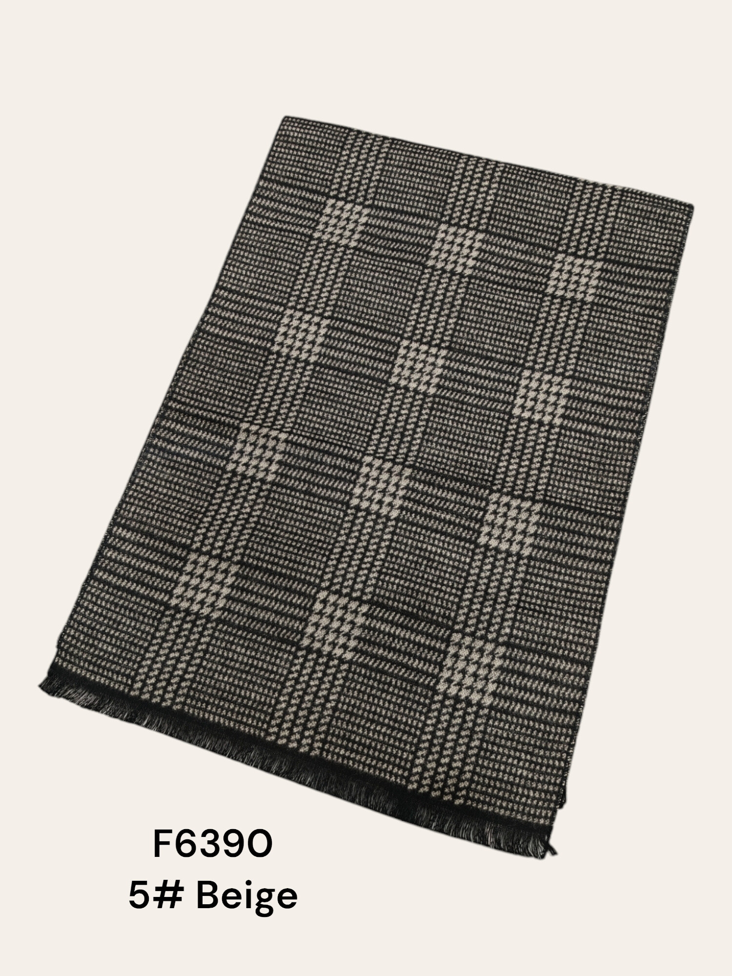 Wholesaler M&P Accessoires - Double-sided men's scarf 180*30 CM