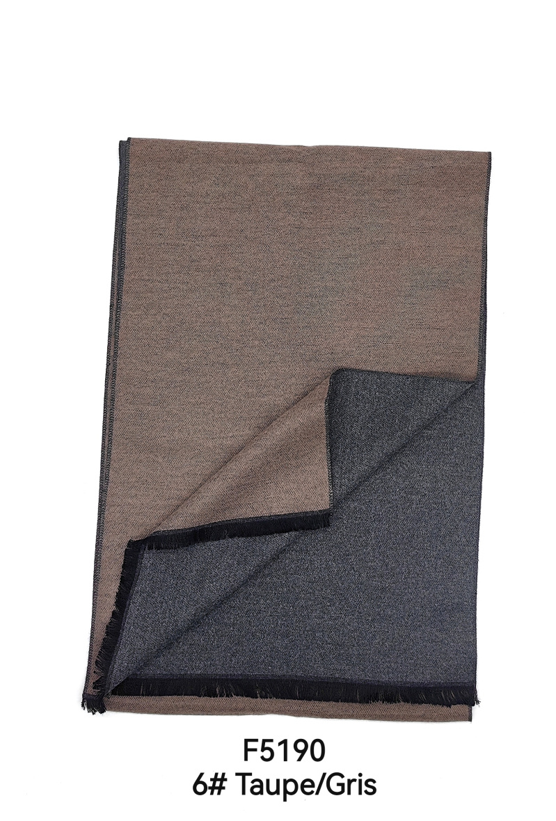 Wholesaler M&P Accessoires - Men's scarf double side 180*30 CM