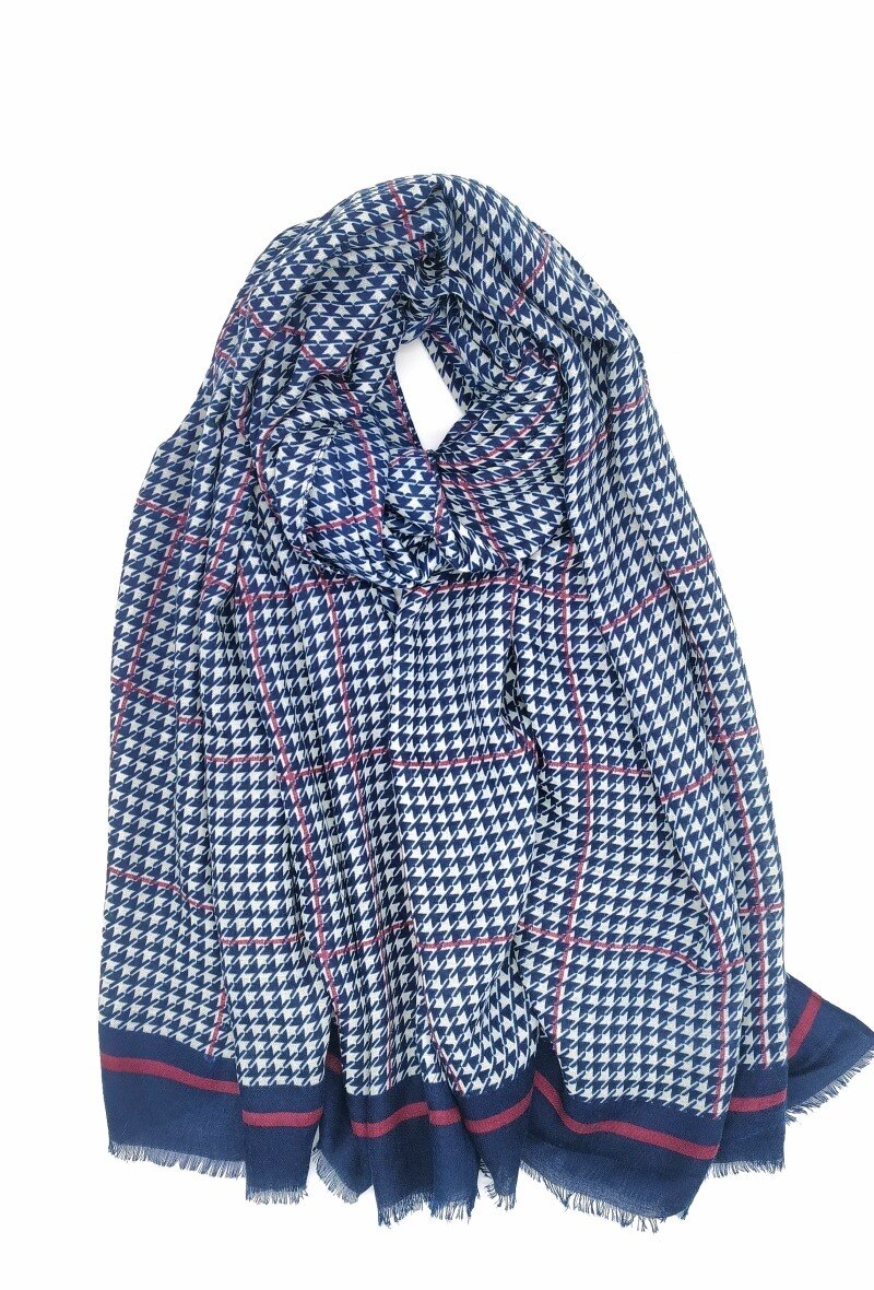 Wholesaler M&P Accessoires - Houndstooth print scarf