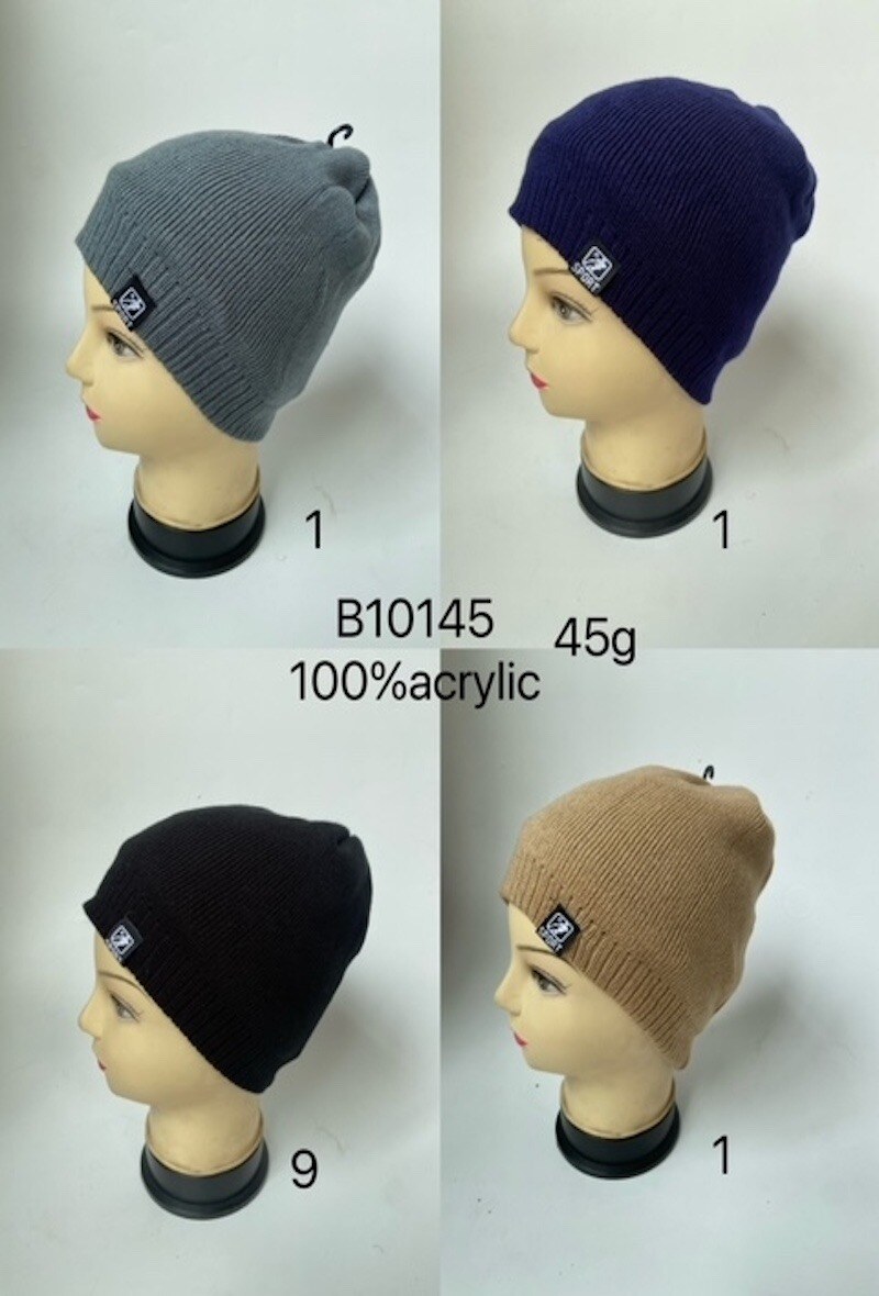 Grossiste Mac Moda - Lot de bonnets homme doublure fourrure synthetique