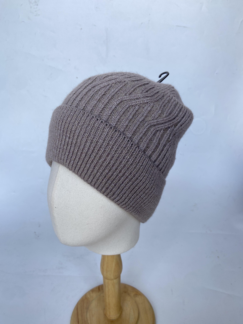 Großhändler Mac Moda - Set aus Damen Pompom Chenille Beanie mit synthetischem Pelzfutter
