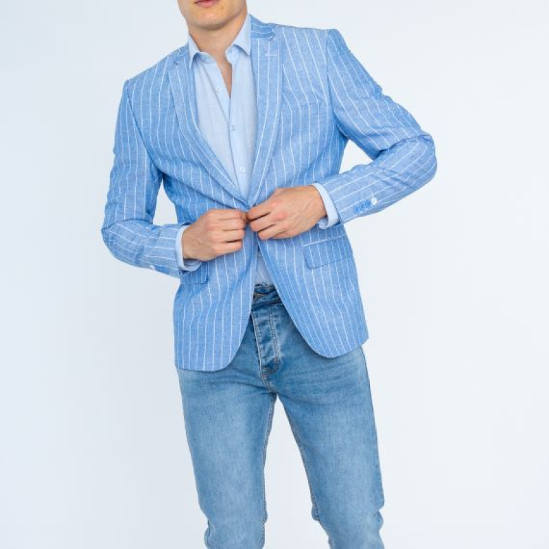 Wholesaler MACKTEN - Men's linen blazer