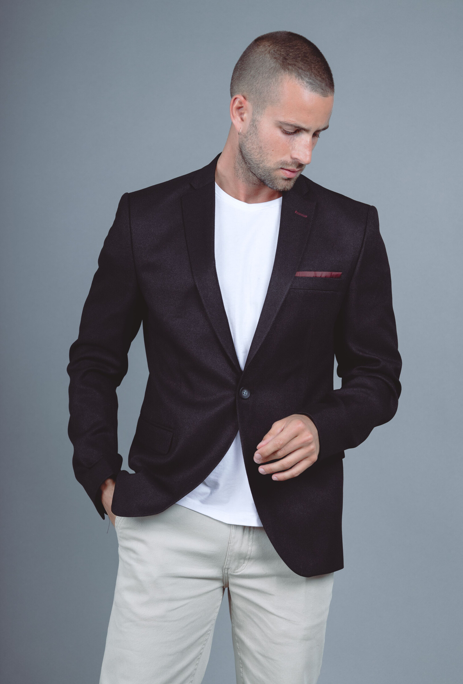 Wholesaler MACKTEN - NAVY BLAZER