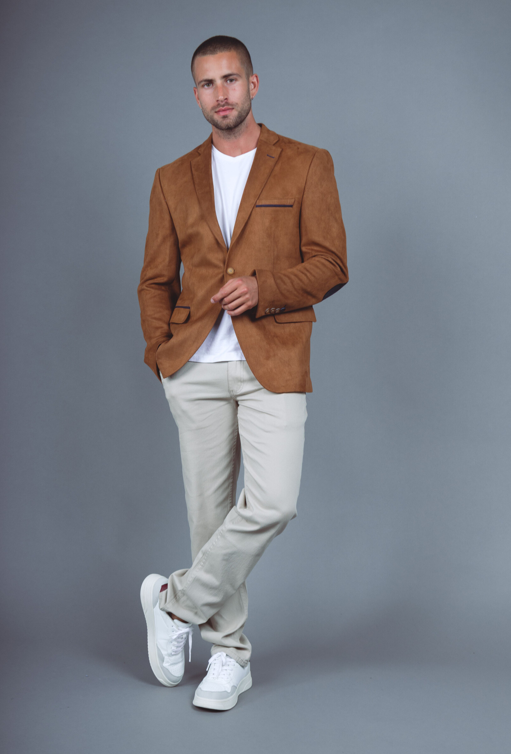 Wholesaler MACKTEN - Suede blazer