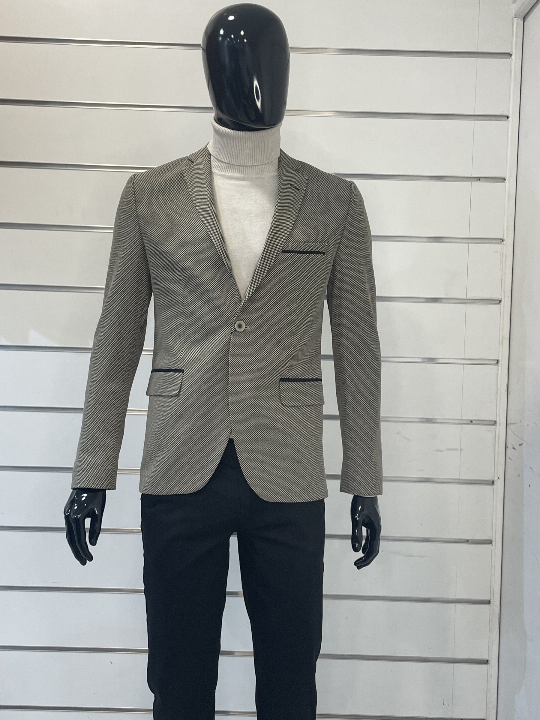 Wholesaler MACKTEN - Men's beige blazer