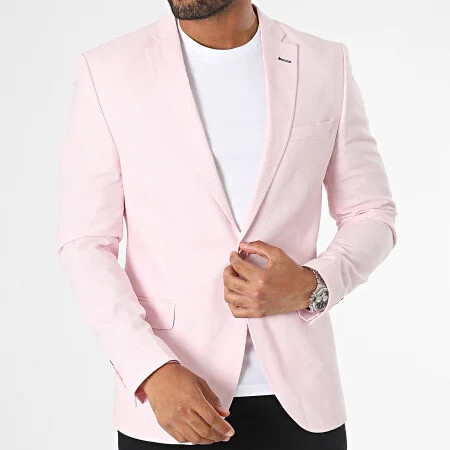 Wholesaler MACKTEN - Men's beige linen blazer