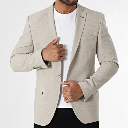 Grossiste MACKTEN - Blazer beige élasthanne