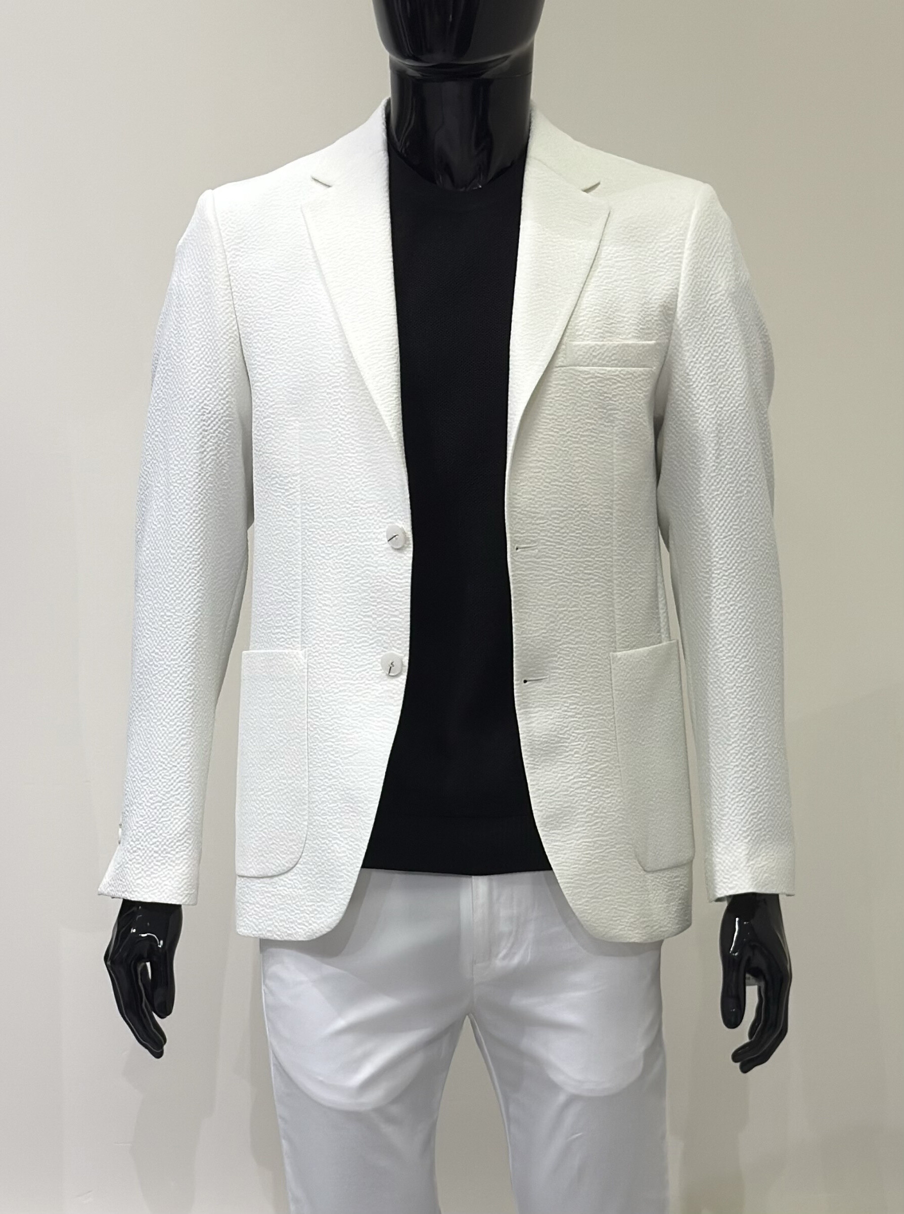 Wholesaler MACKTEN - Blazer man in gray linen