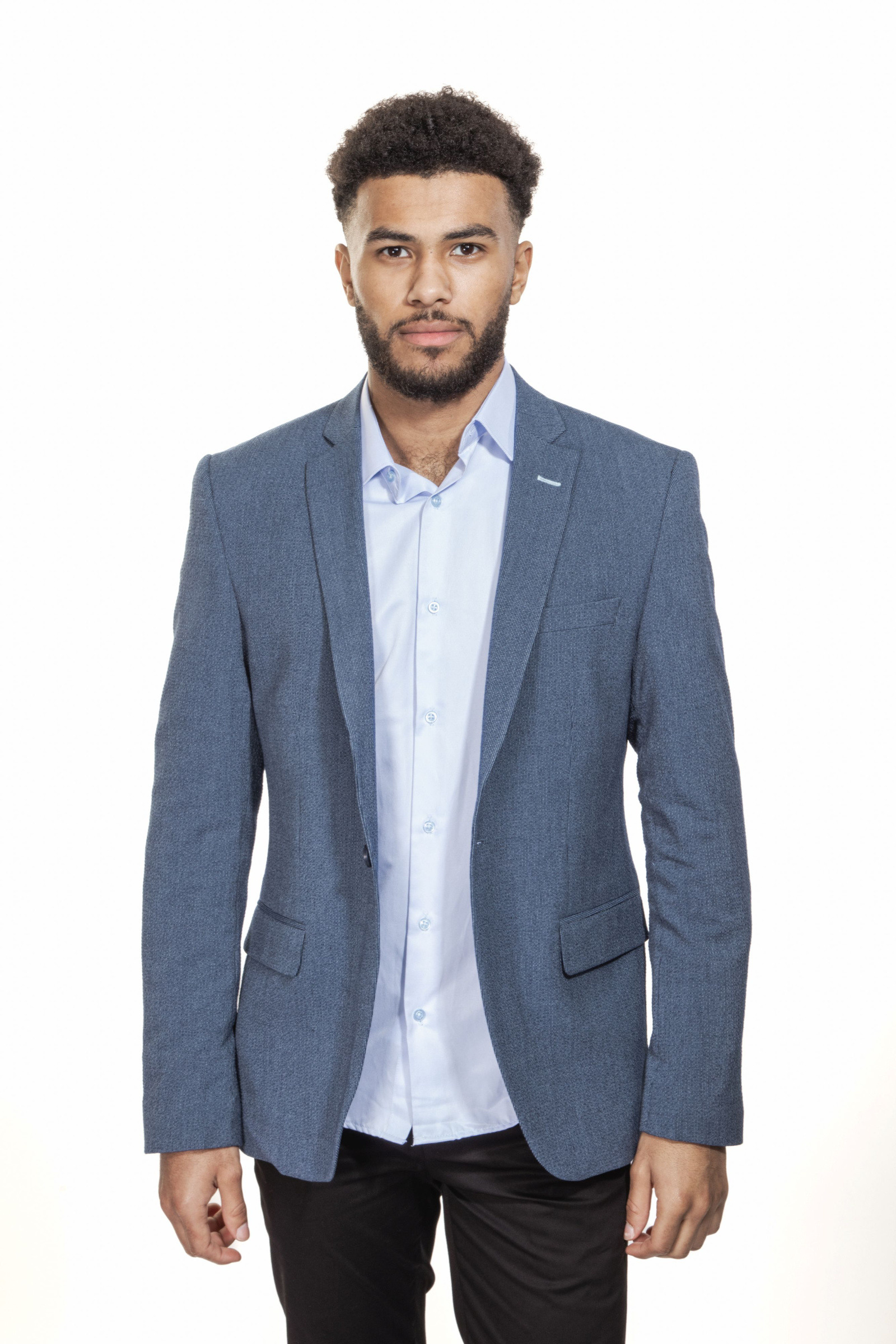 Mayorista MACKTEN - Blazer de tenis azul marino para hombre