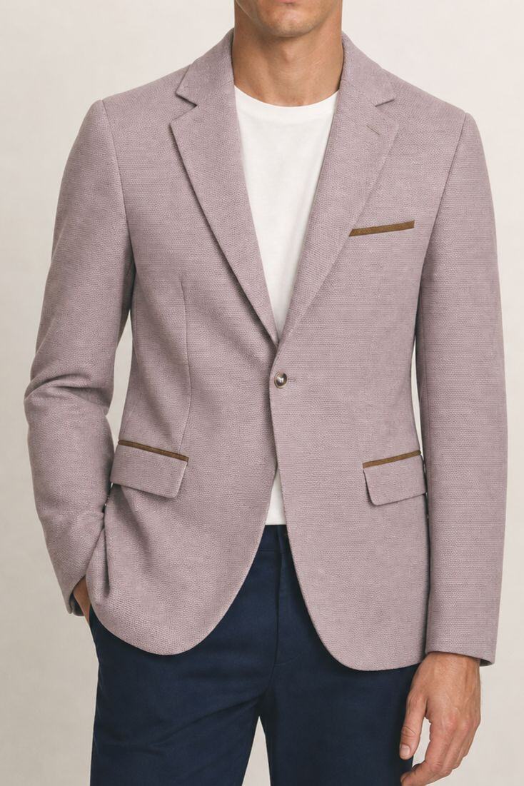 Grossiste MACKTEN - Blazer beige en chenille