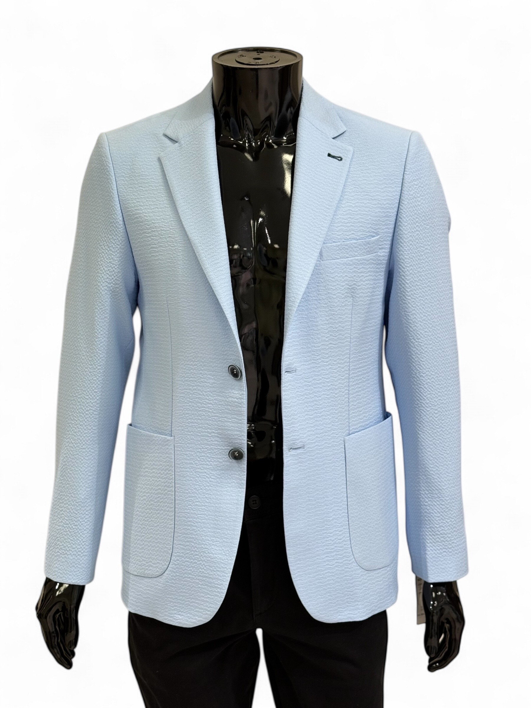 Wholesaler MACKTEN - Blazer man in gray linen