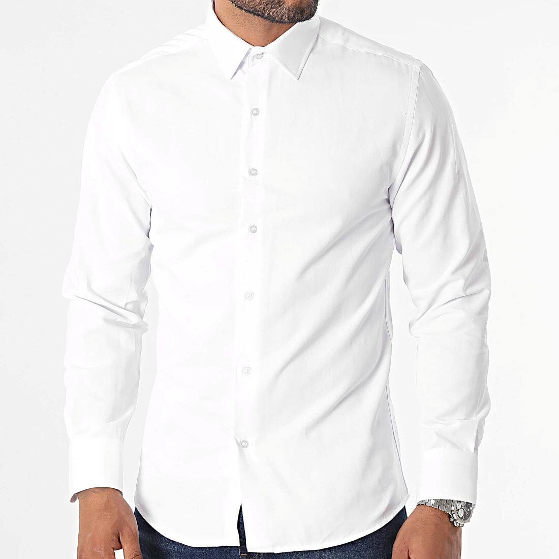 Grossiste MACKTEN - Chemise homme blanche