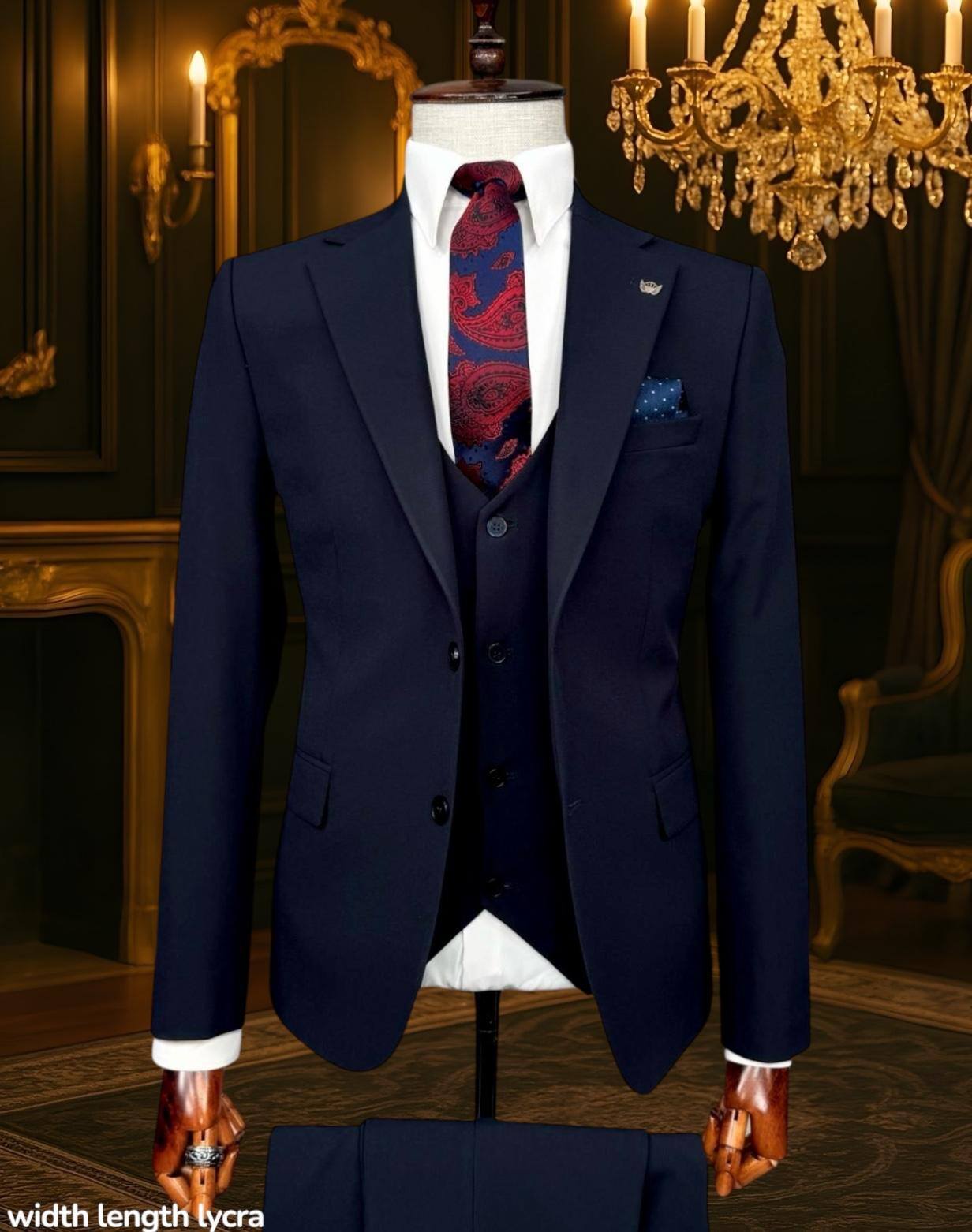 Wholesaler MACKTEN - Men's navy lycra suit
