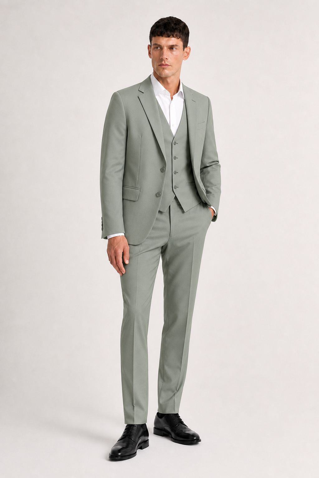 Grossista MACKTEN - Completo in lycra verde salvia da uomo