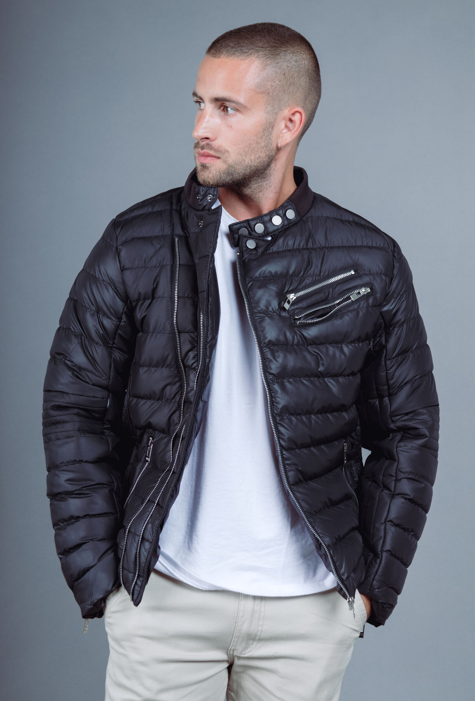 Wholesaler MACKTEN - MEN'S SHORT DOWN JACKET