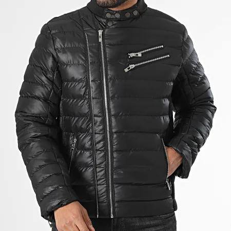 Wholesaler MACKTEN - Short matte black puffer jacket