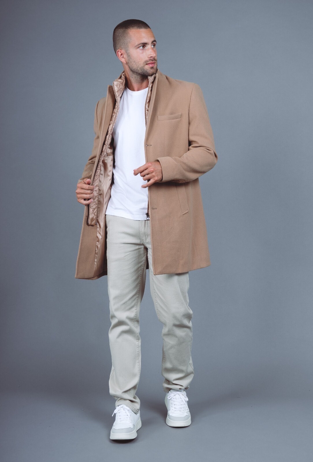 Wholesaler MACKTEN - BEIGE MEN’S COATS