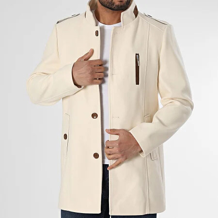 Wholesaler MACKTEN - MEN’S ECRU COAT