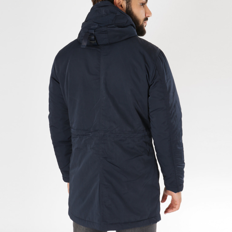 parka homme marine - Marine - 3 - grand format