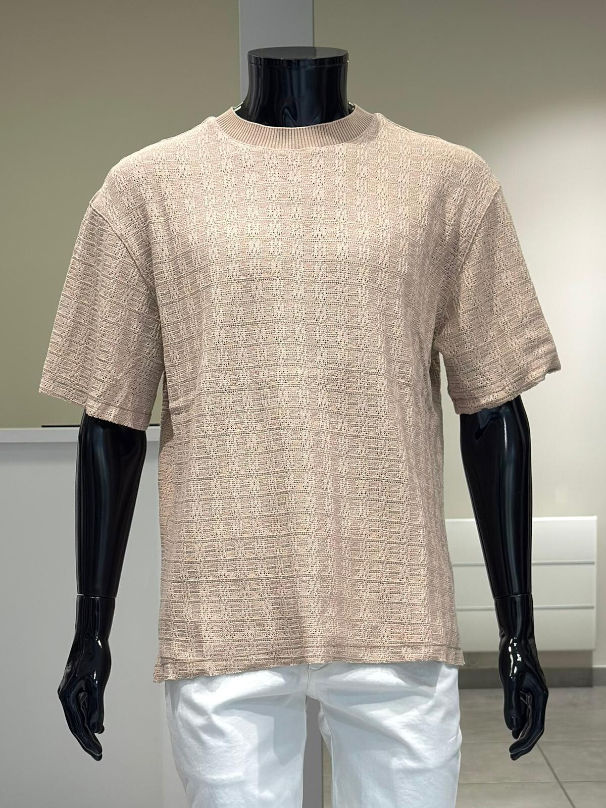 Grossista MACKTEN - Maglietta uomo color cammello