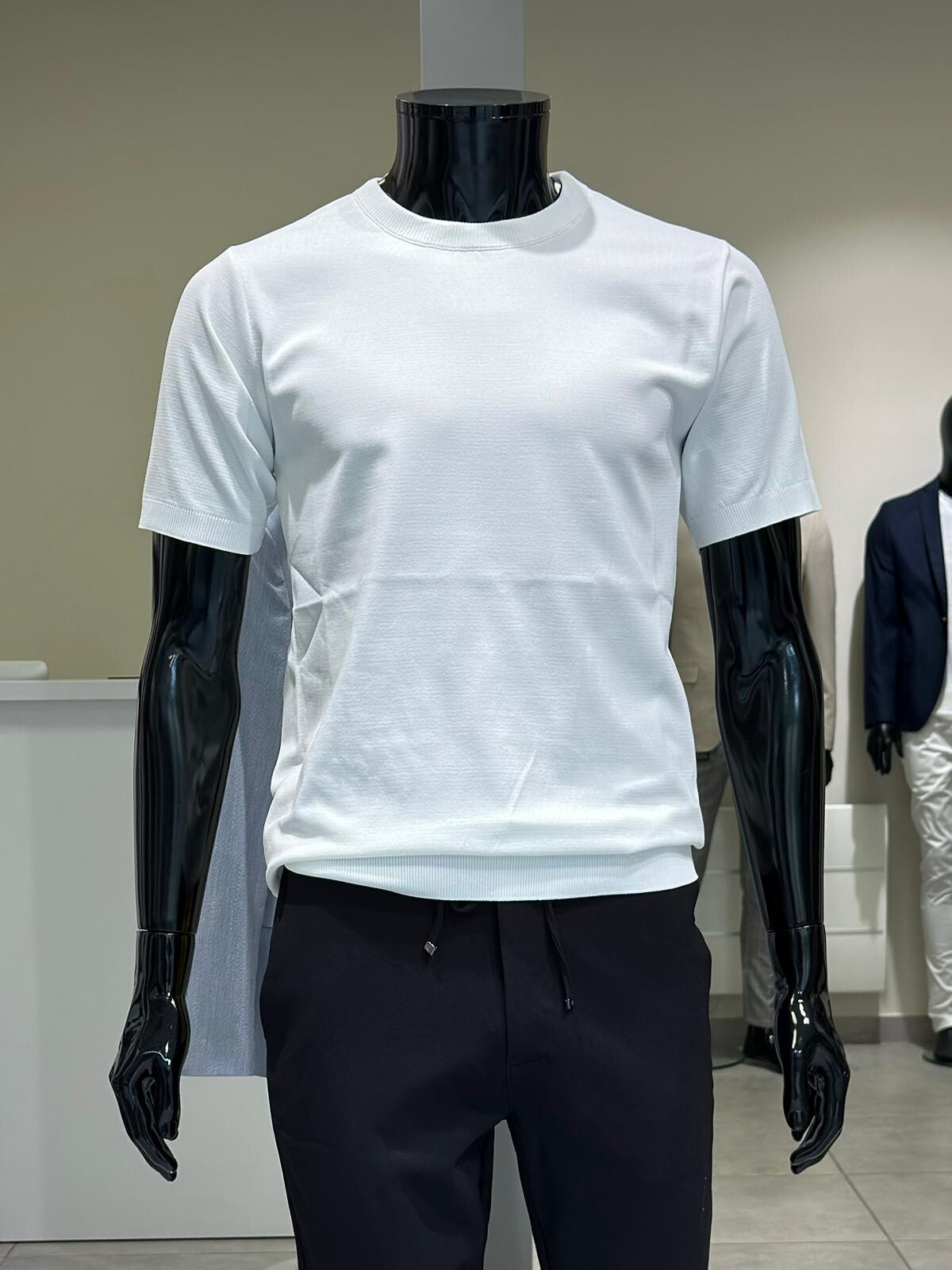 Grossista MACKTEN - Maglietta in maglia bianca