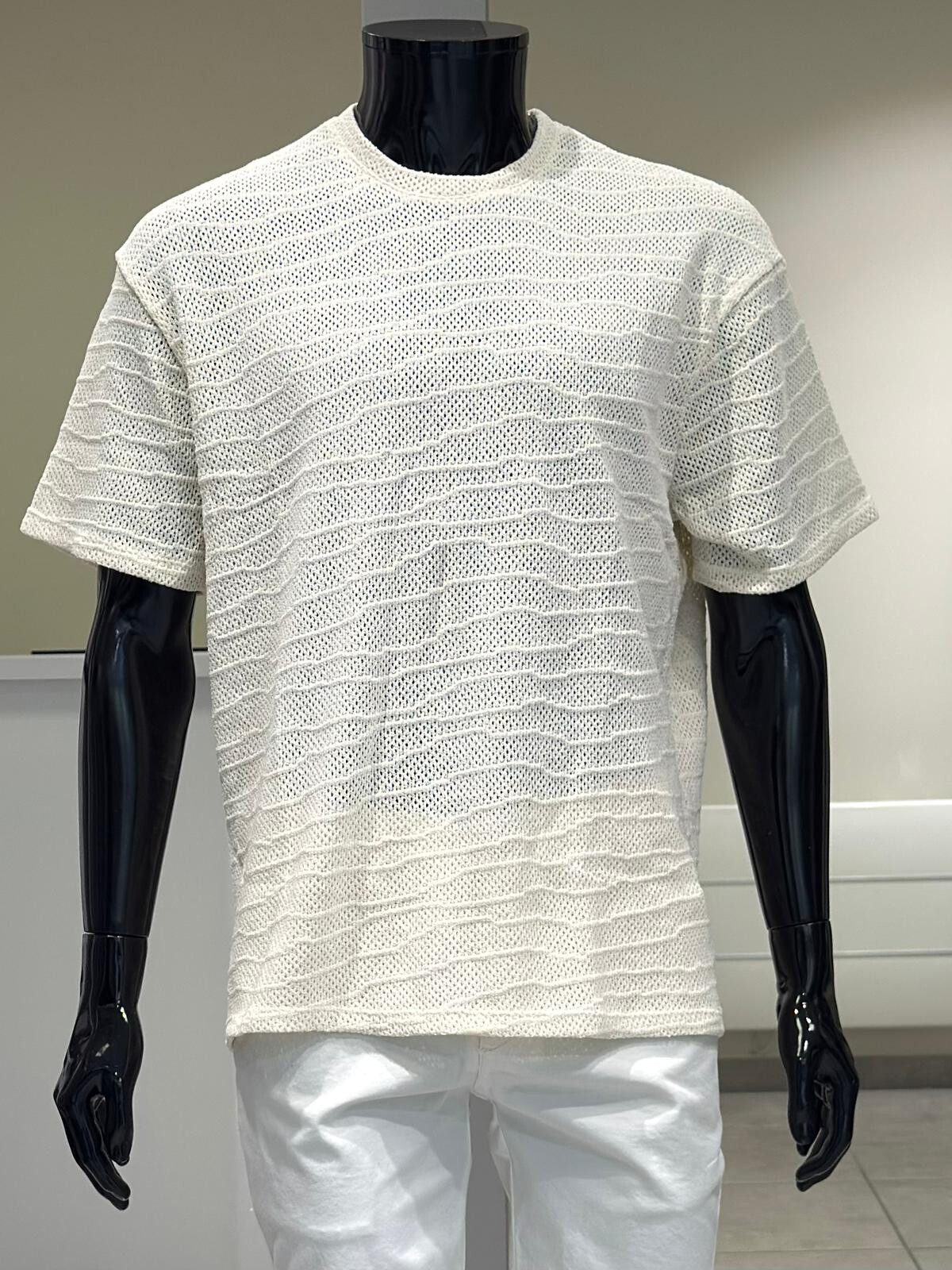 Grossista MACKTEN - T-shirt oversize ecru