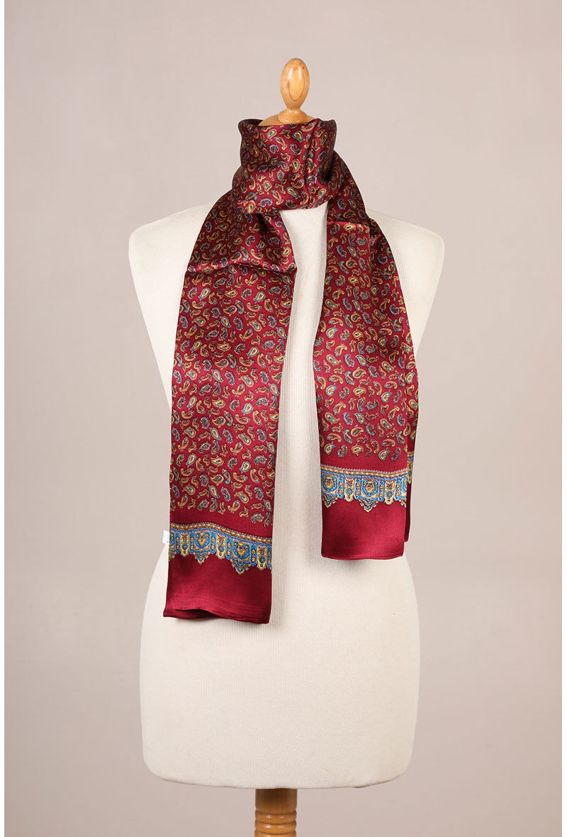 Wholesaler Maison Fanli - Lined silk scarf