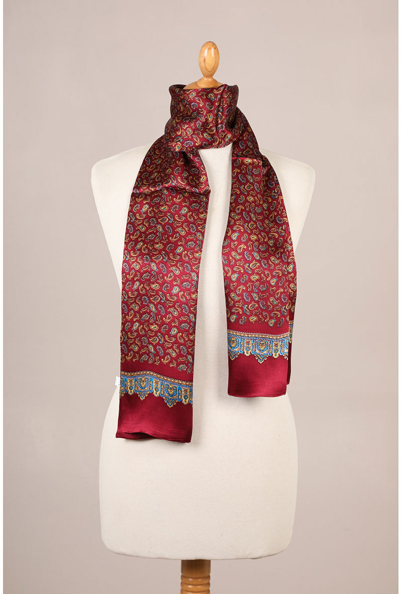 Grossista Maison Fanli - Foulard in seta foderato