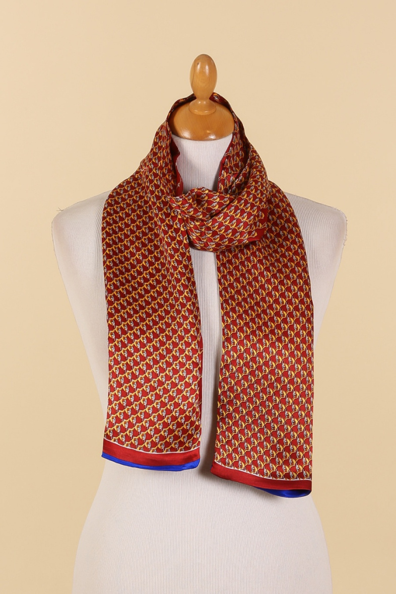 Wholesaler Maison Fanli - Lined silk scarf