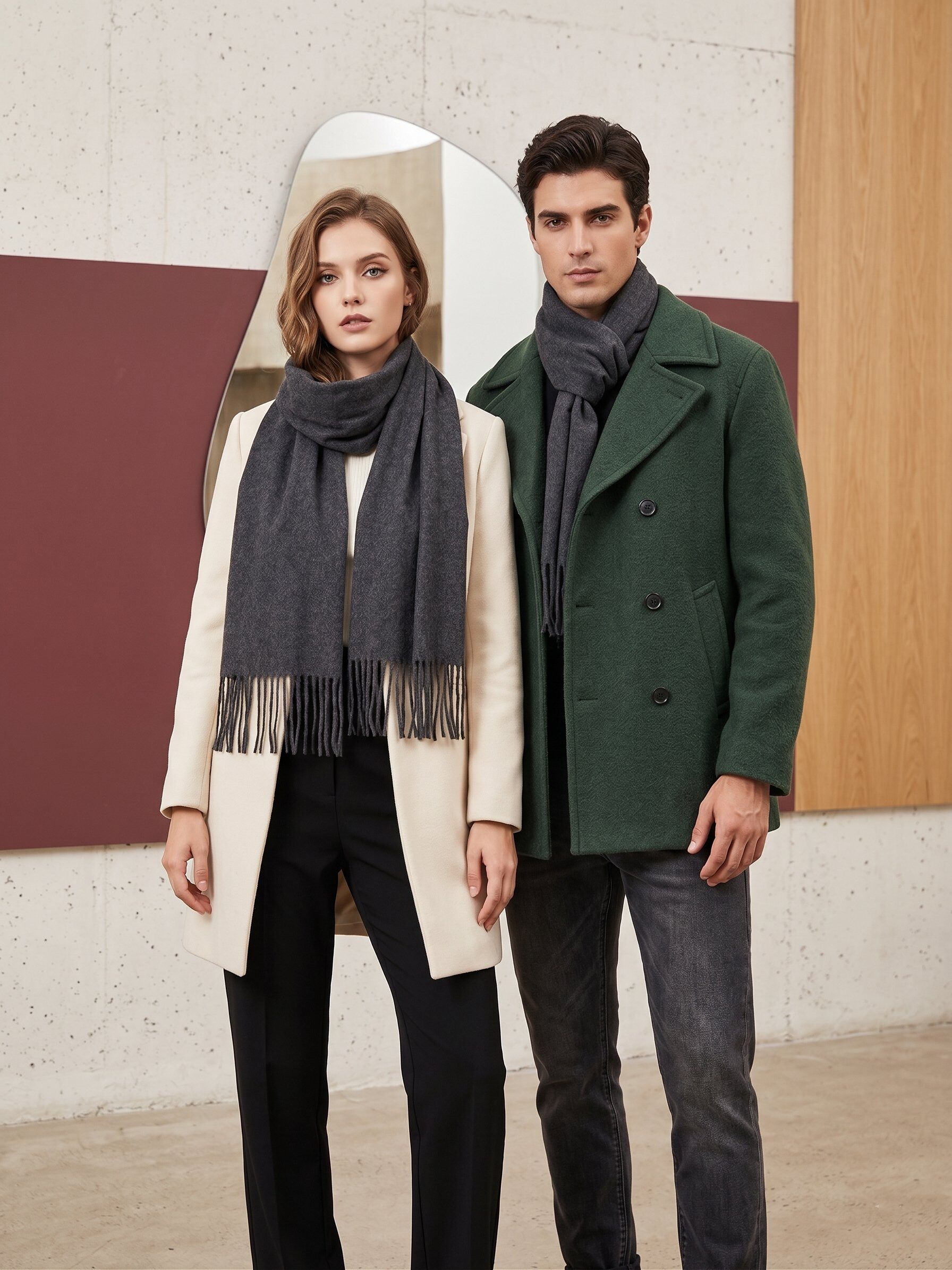 Wholesaler MAR&CO Accessoires - scarf for women and men 30*185CM