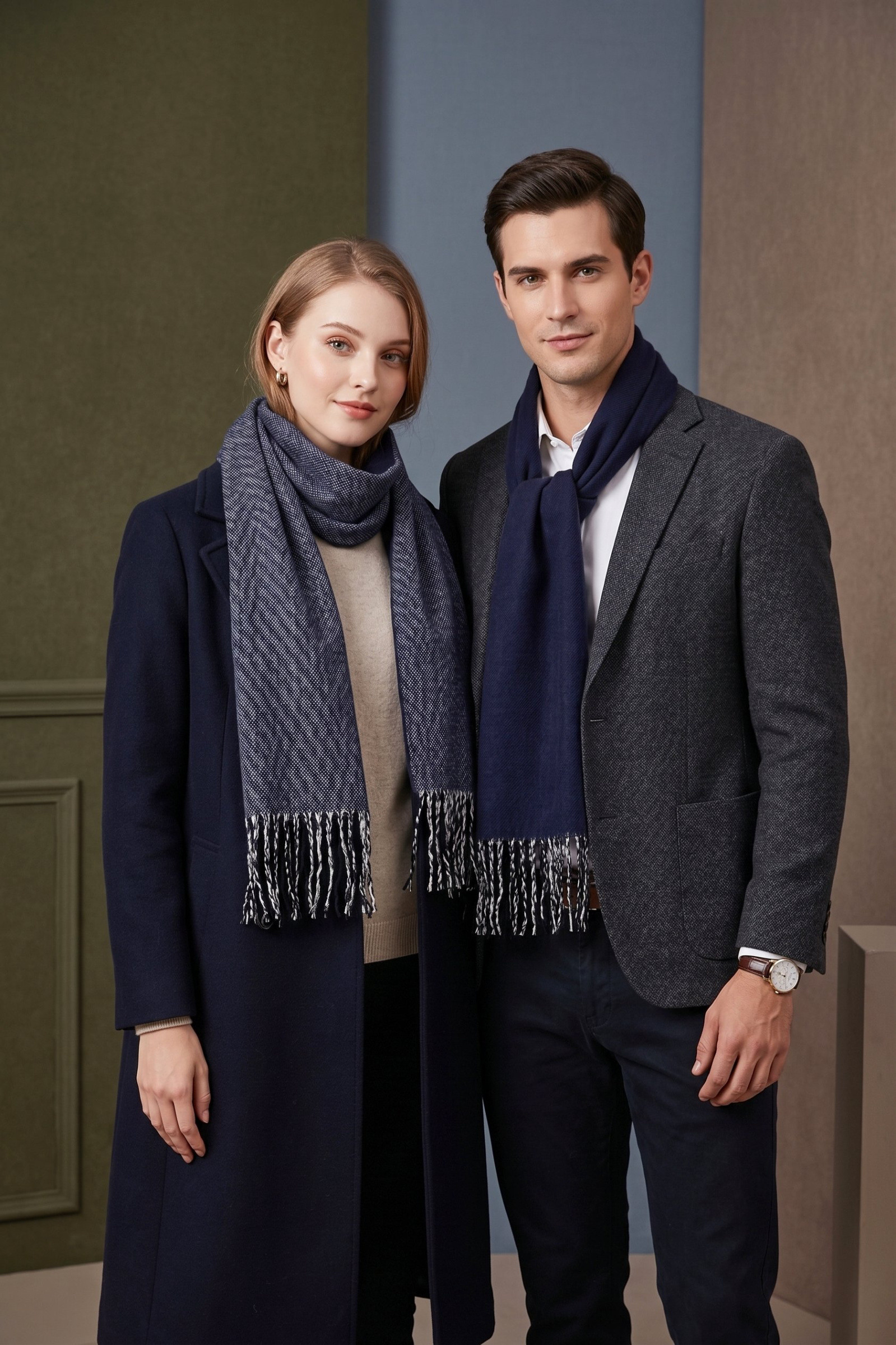 Mayorista MAR&CO Accessoires - Bufandas de lana para mujer y hombre 30*185cm