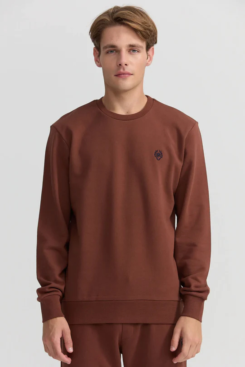 Wholesaler Marco Frank - Pima cotton round neck sweatshirt