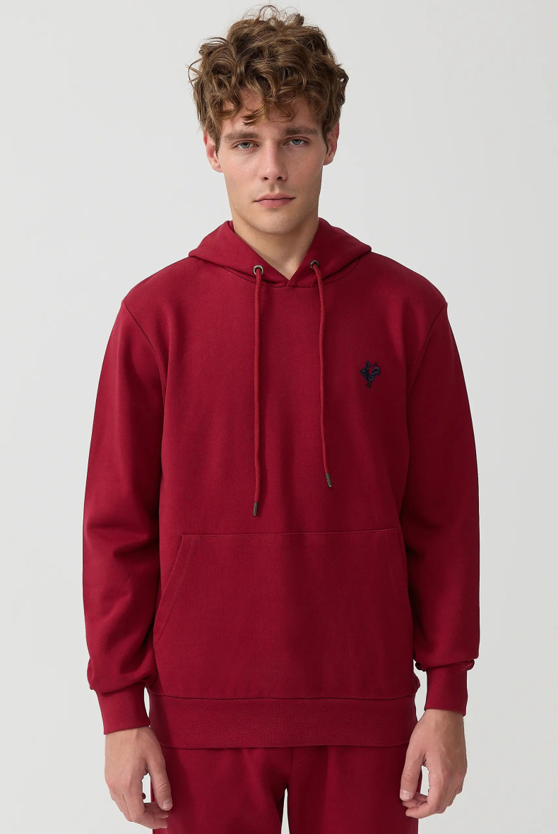 Wholesaler Marco Frank - Hooded sweatshirt with embroidered logo