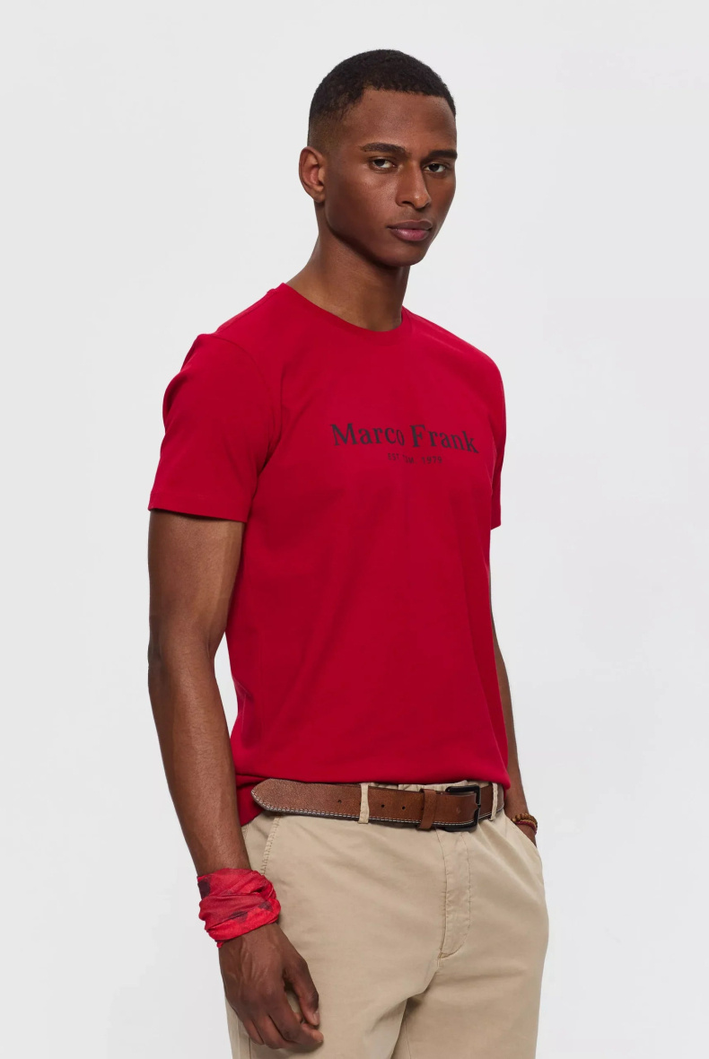 Wholesaler Marco Frank - Jacques: T-shirt with printed logo