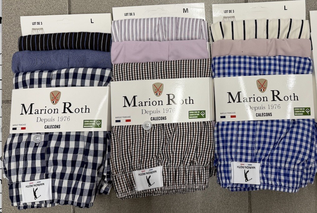 Mayorista MARION ROTH - CALECONES DE ALGODÓN MARION ROTH x3