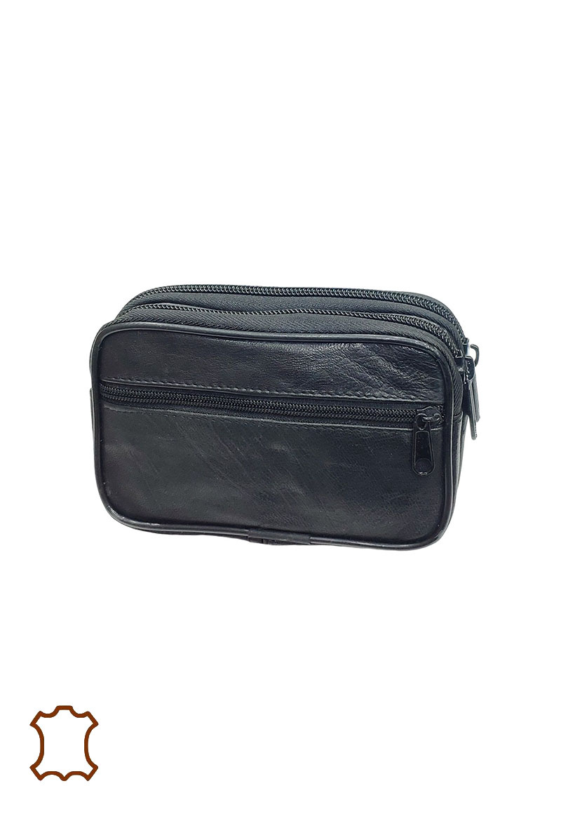 Wholesaler Maromax - Pochette double ceinture cuir