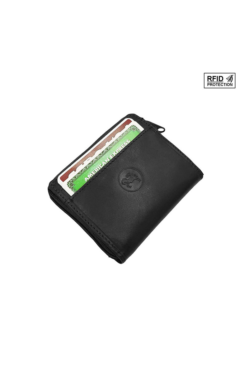 Wholesaler Maromax - Small leather rfid wallet