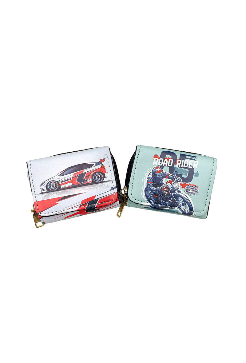 Wholesaler Maromax - Small multicolored zip coin purse