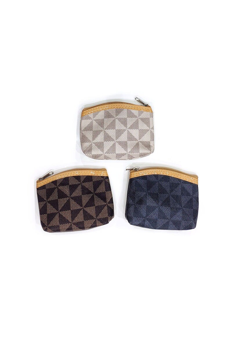 Wholesaler Maromax - Small triangle zip coin purse