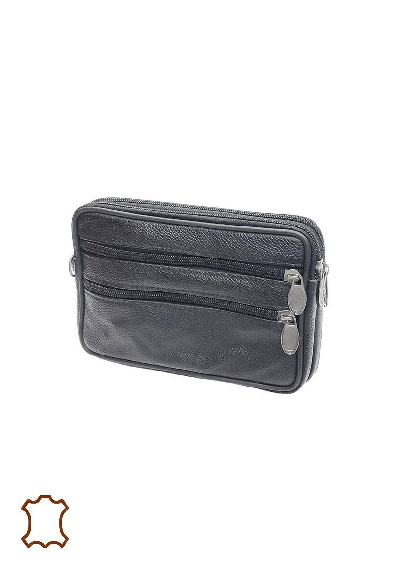 Grossiste Maromax - Pochette ceinture double cuir