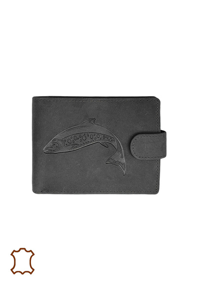Grossiste Maromax - Porte-monnaie pêche cuir vieilli Grossiste Maromax - Porte-monnaie pêche cuir vieilli