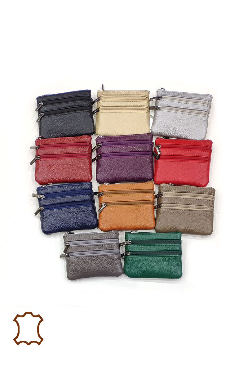 Wholesaler Maromax - Beautiful flat leather purse